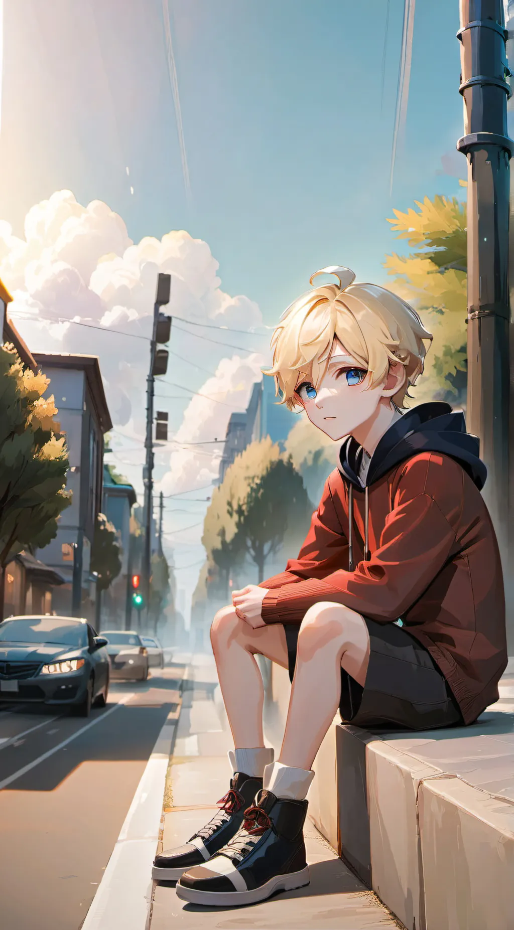 ai character: Blake background