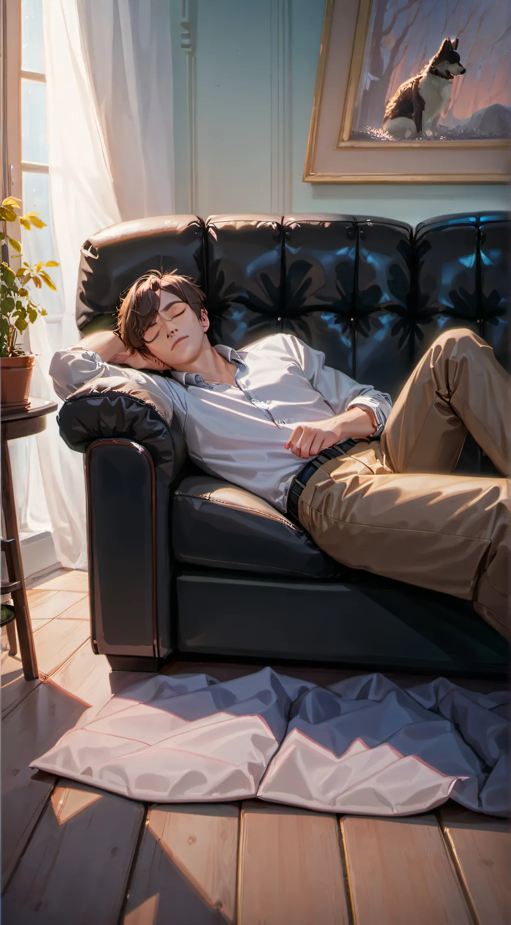 ai character: james background