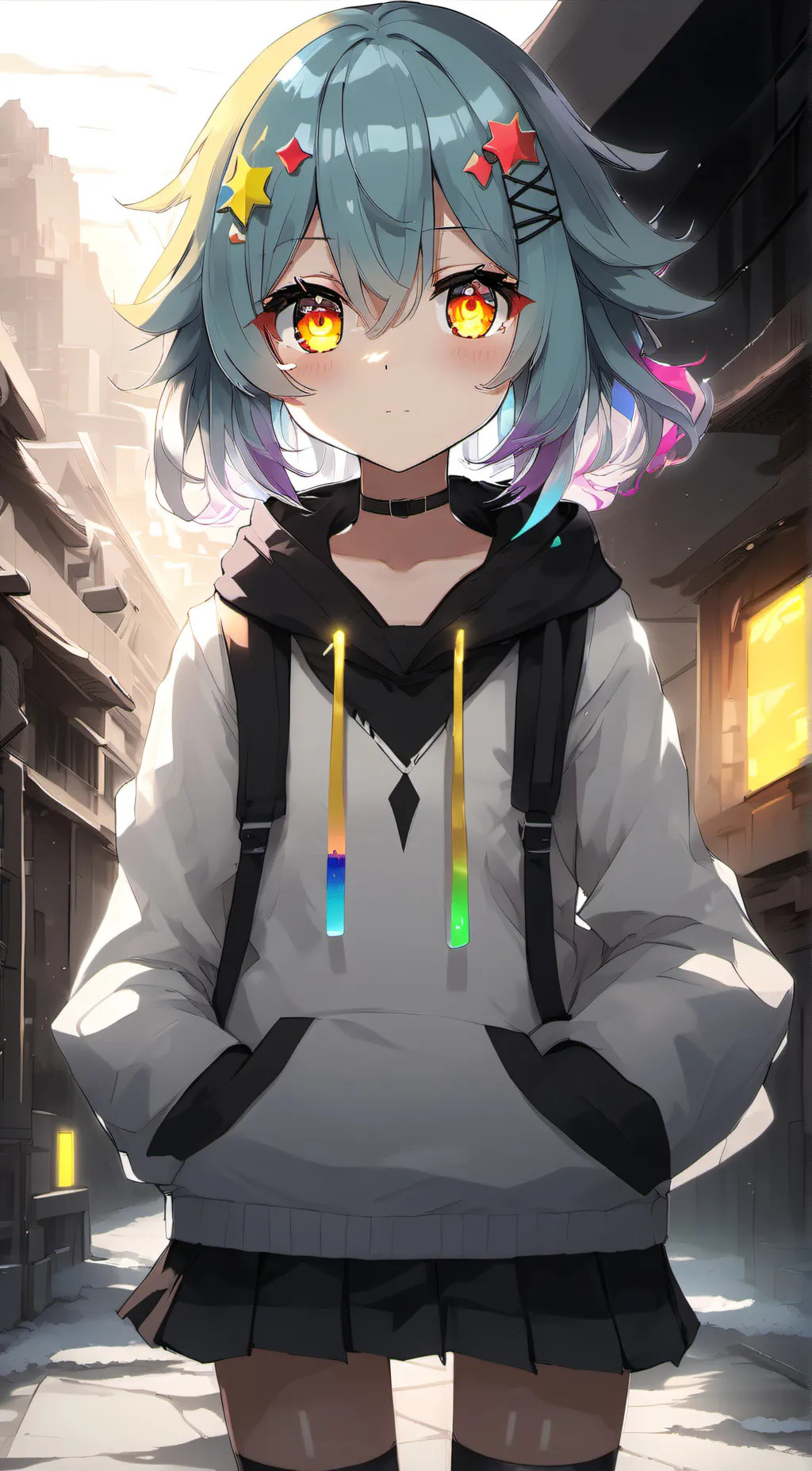 ai character: spike background