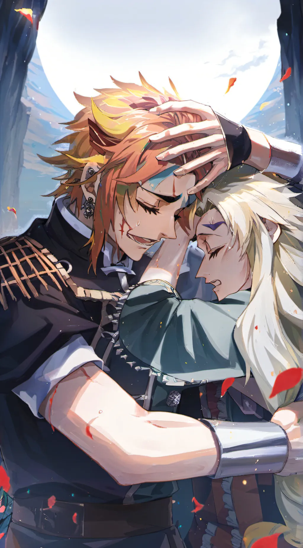 ai character: Rengoku's death background