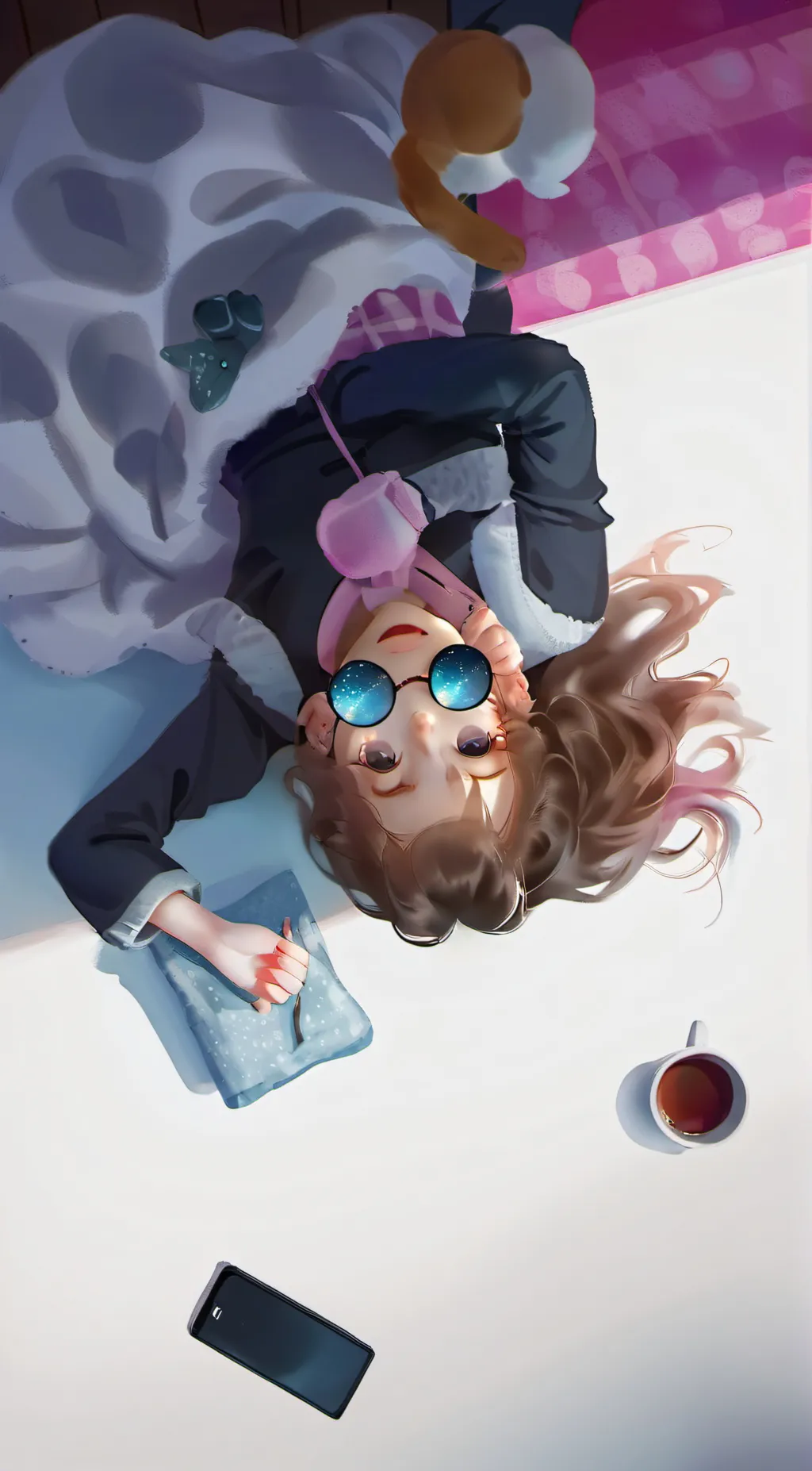 ai character: amy background