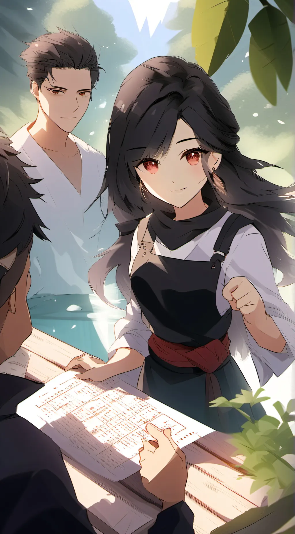 ai character: lulu and boiyoi background