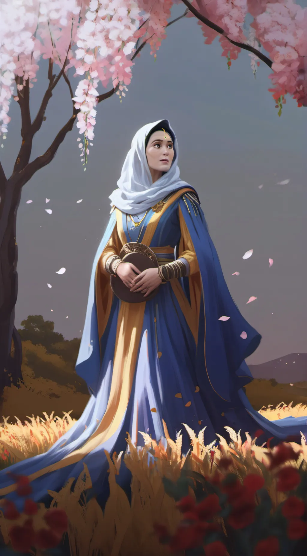 ai character: GRASSSSS background