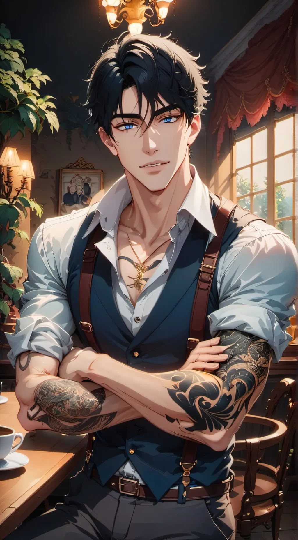 ai character: Alexander background