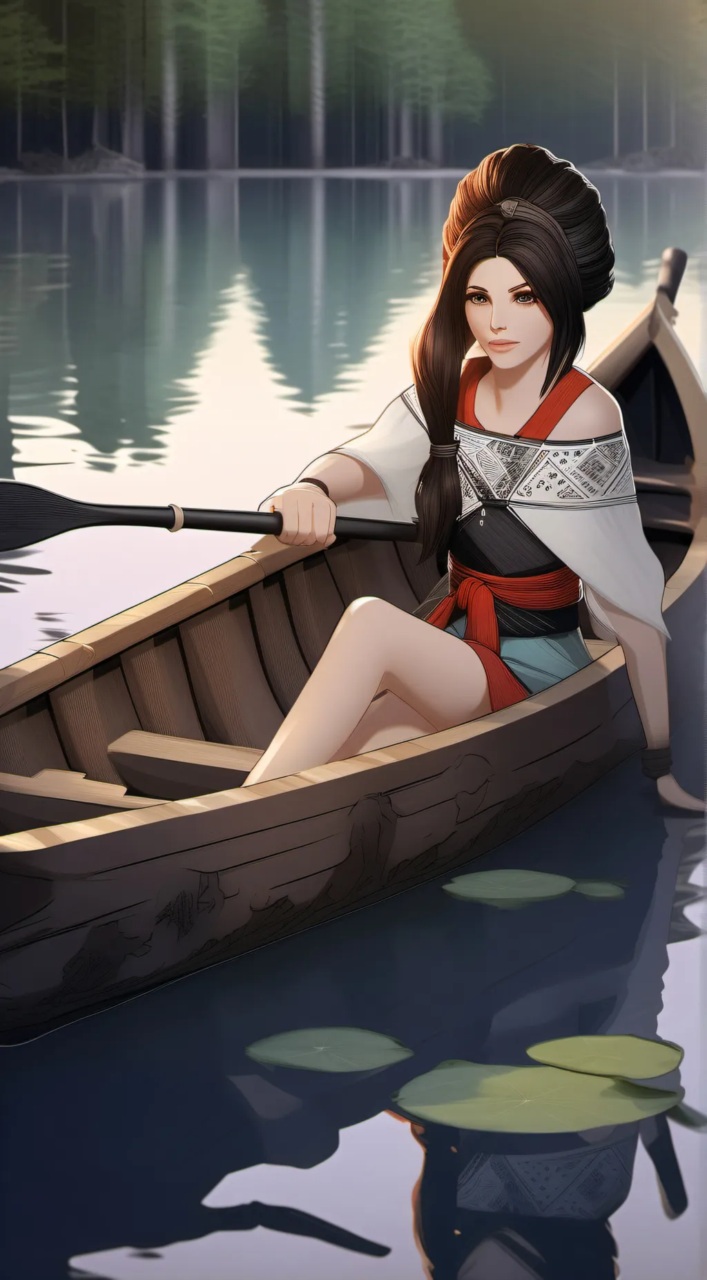 ai character: Mai Shiranui background