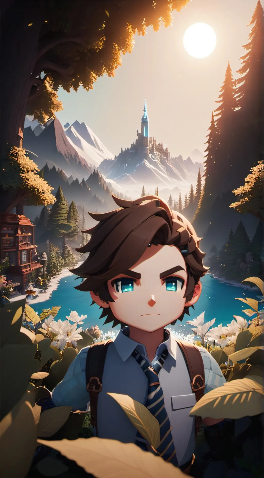 ai character: dream smp  background