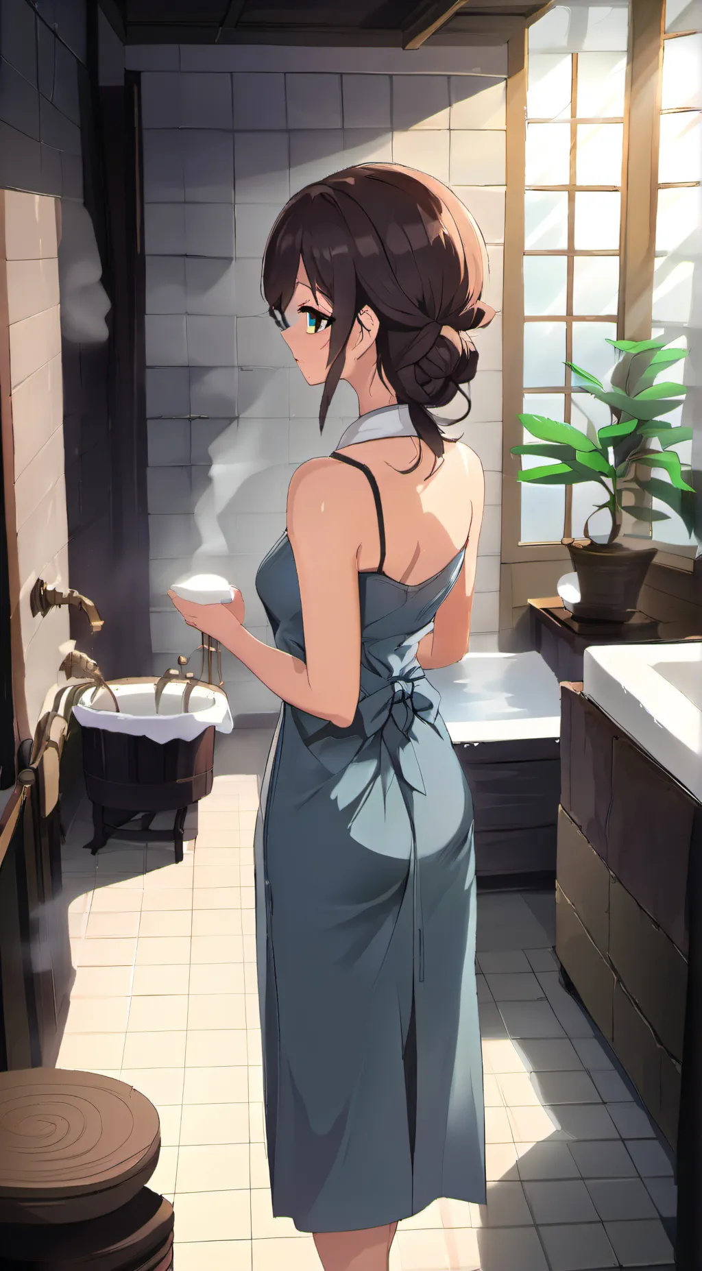 ai character: anny background