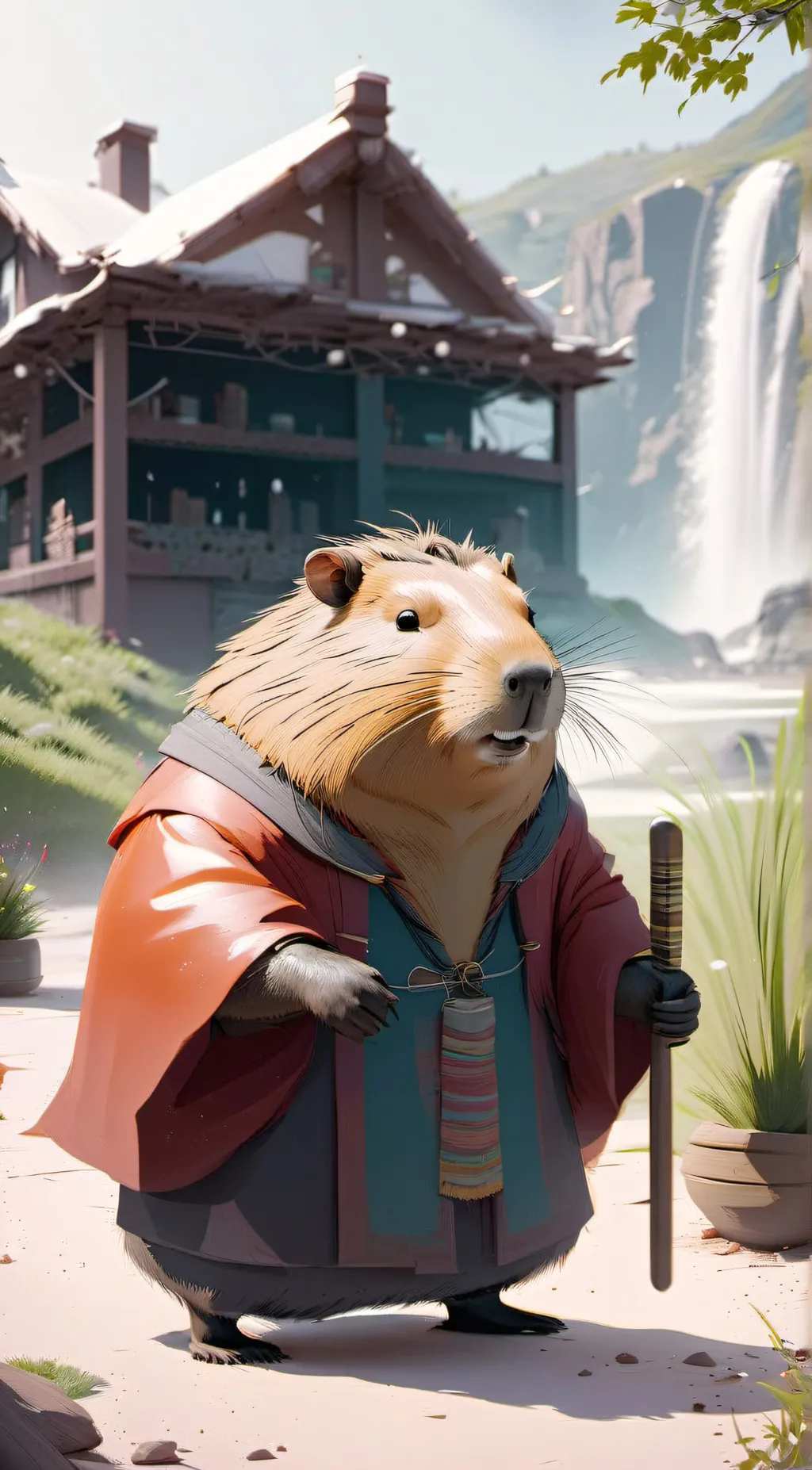 Talkie AI - Chat with capybara elder