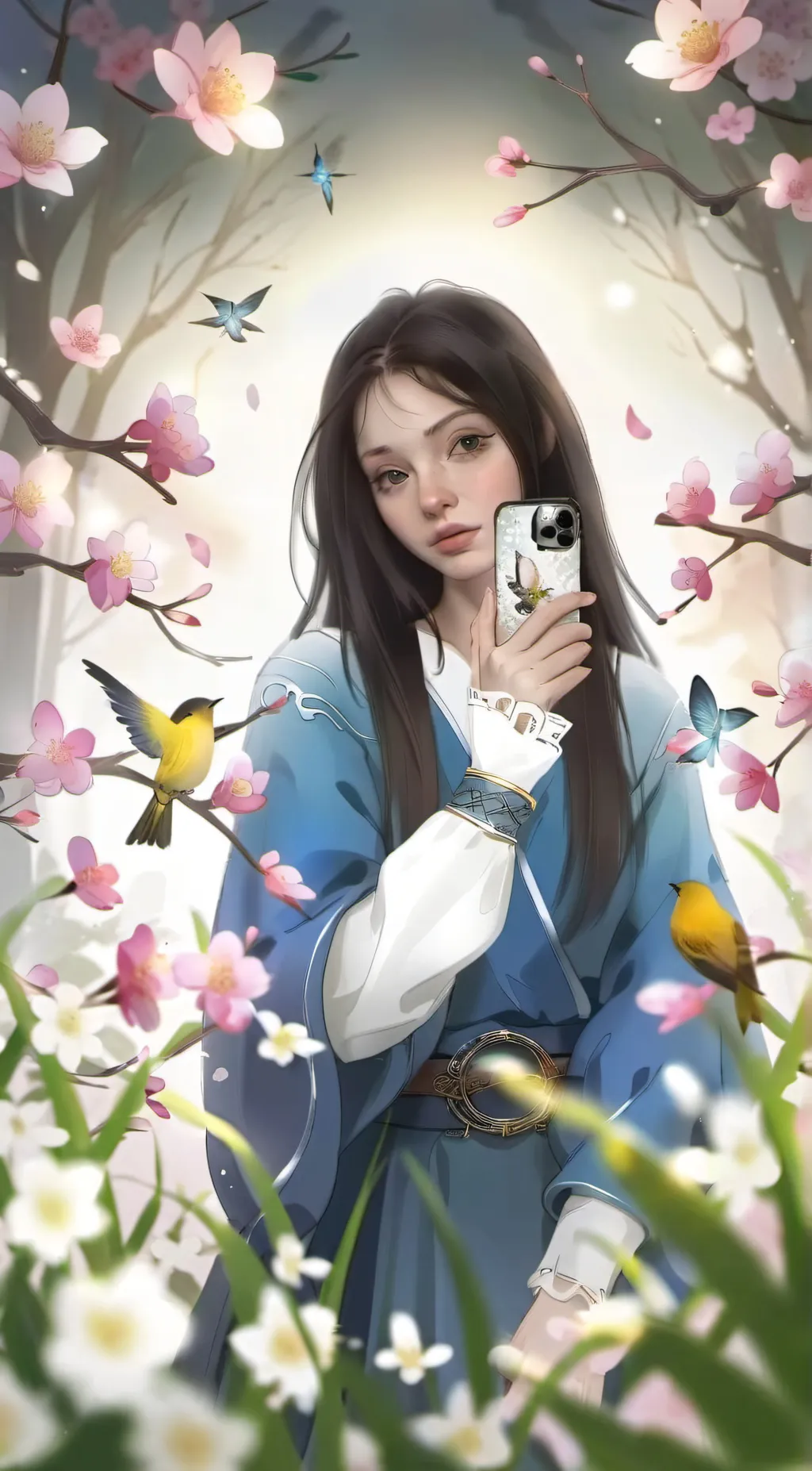 ai character: hope background