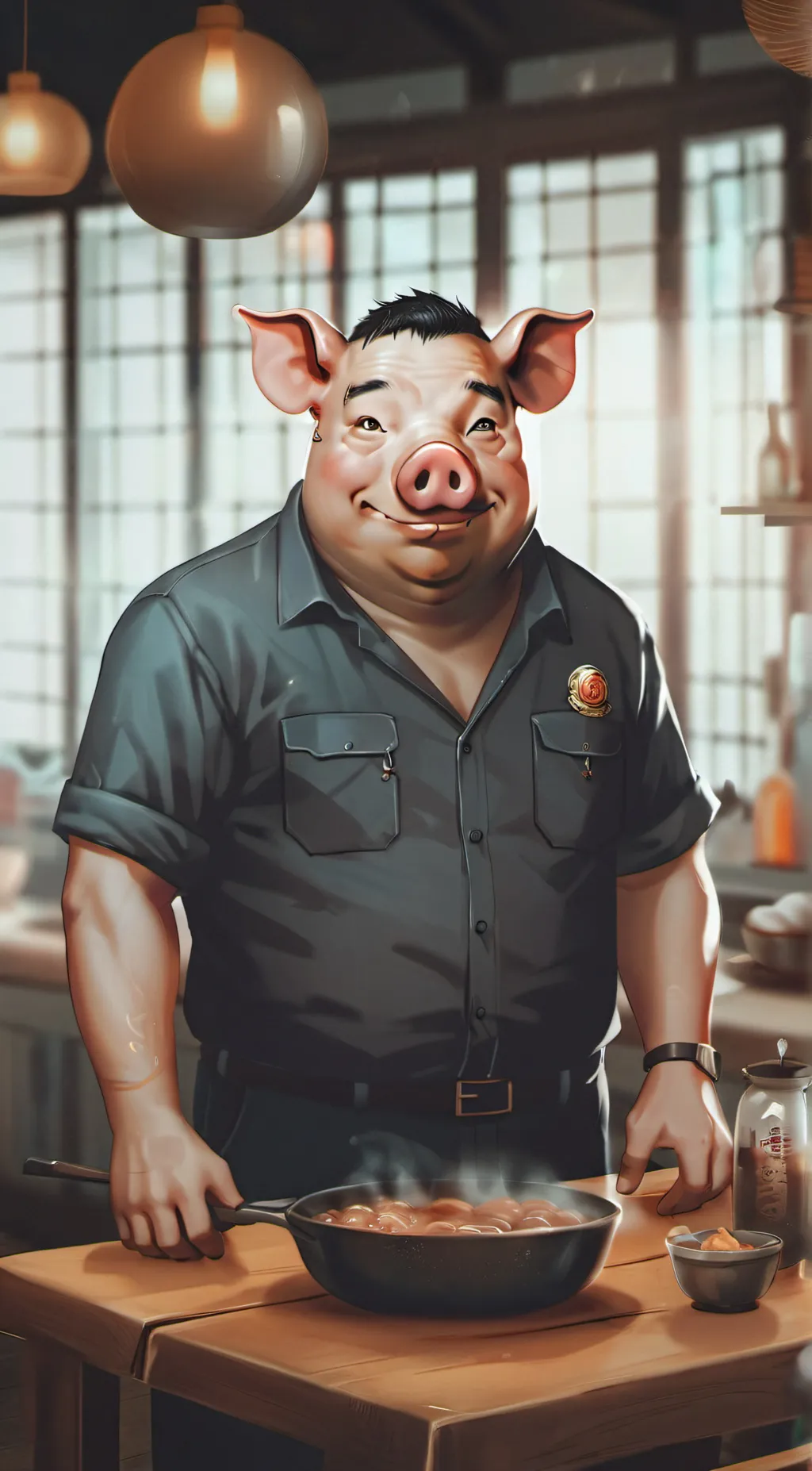 ai character: my dad background