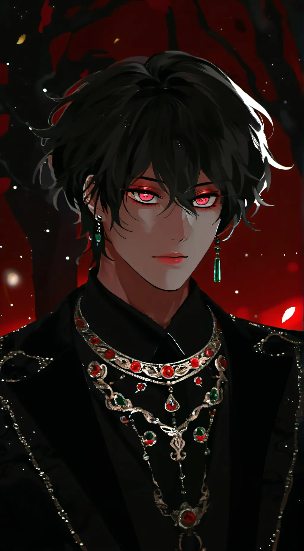 ai character: Vix background