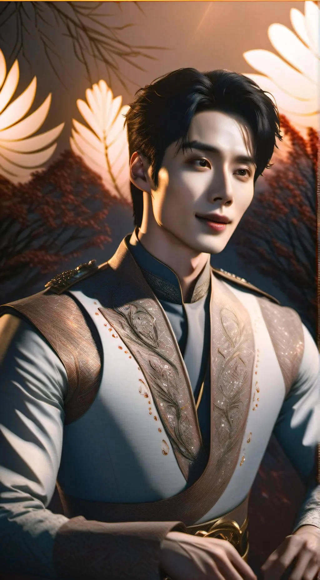ai character: Lee Dong wook  background