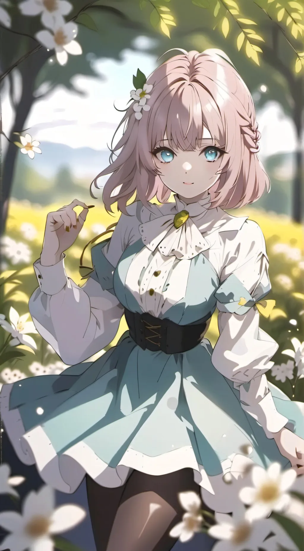 ai character: My AI girlfriend  background