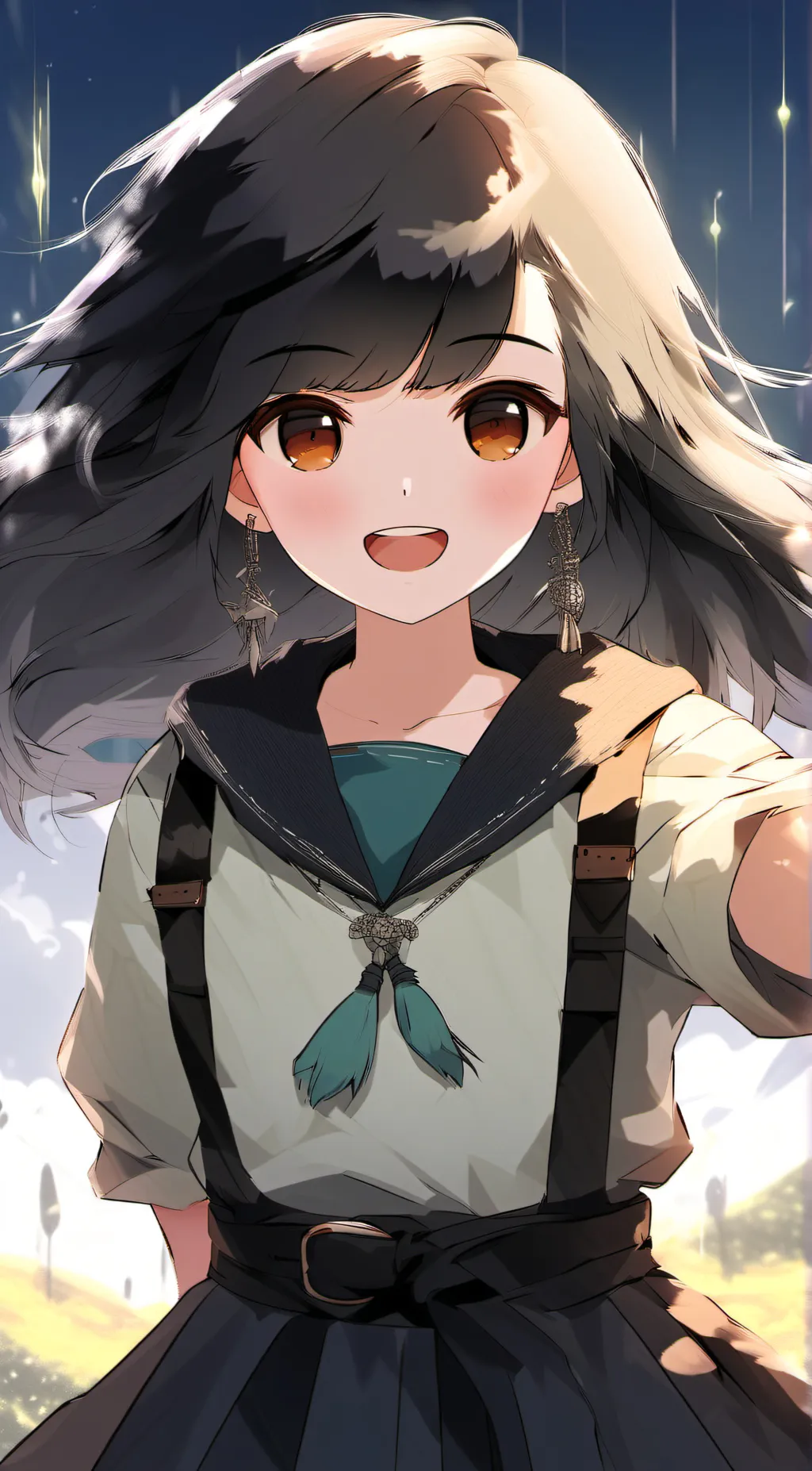 ai character: Sarah background