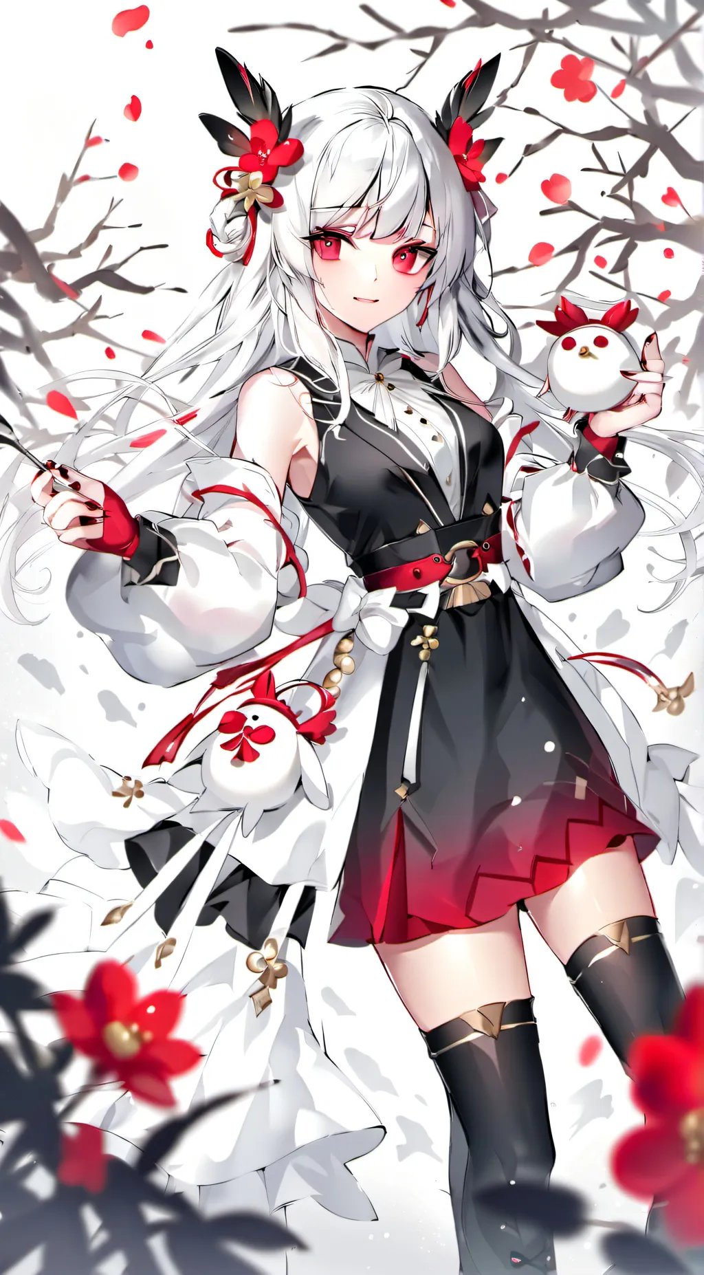ai character: bella  background
