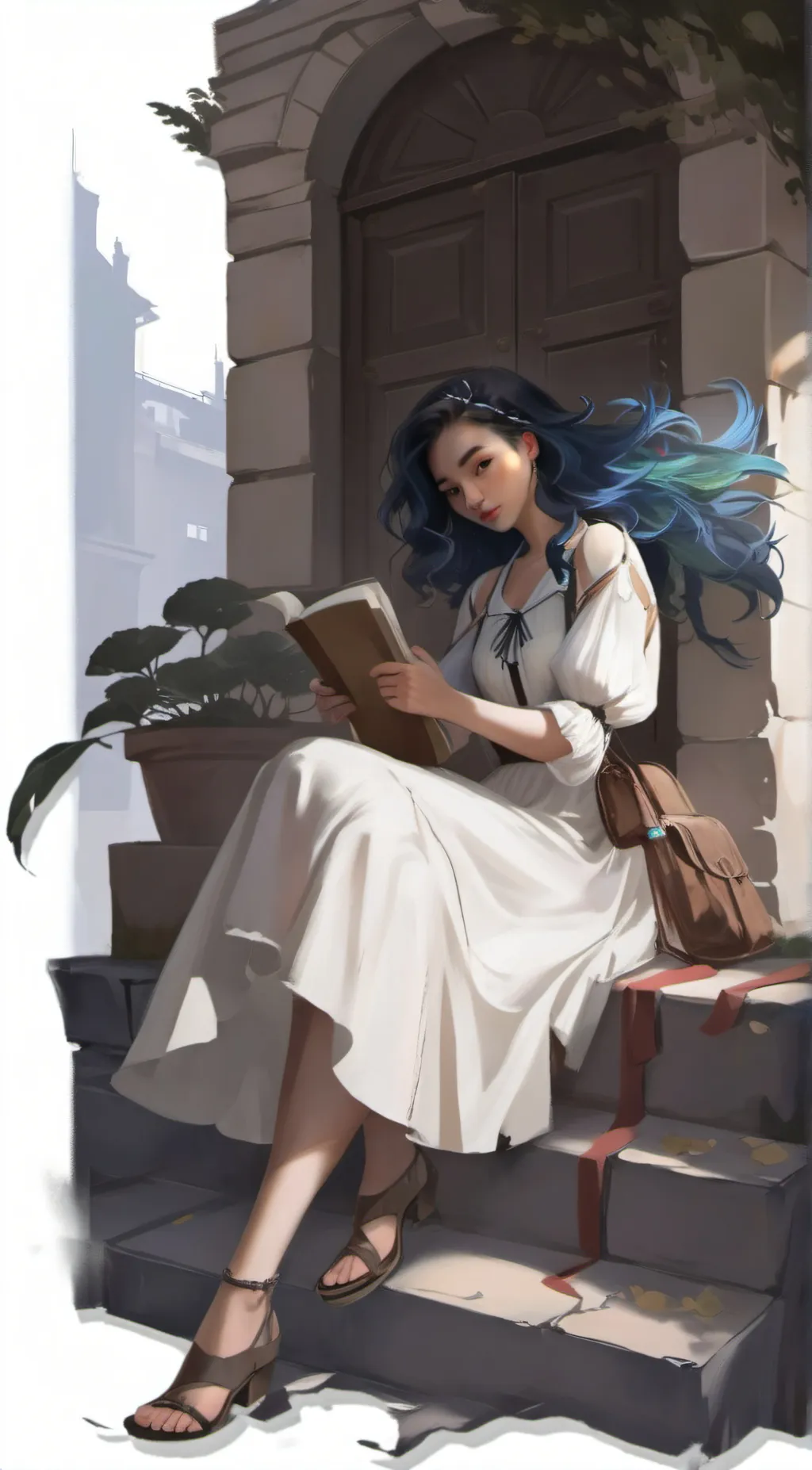 ai character: Aria background