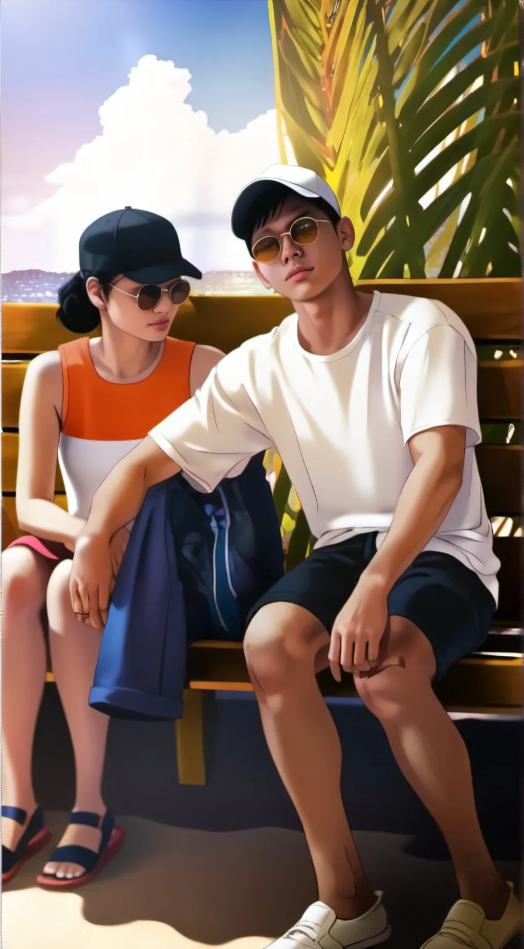 ai character: vin and jam background