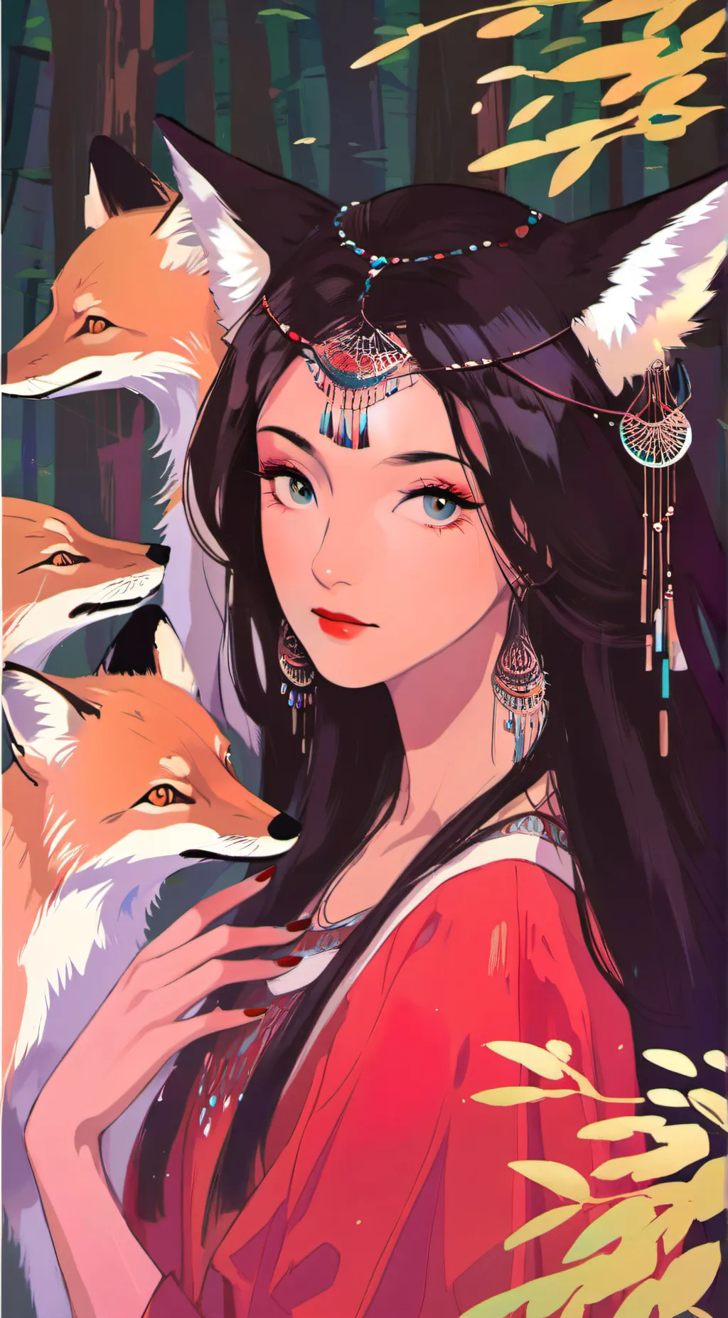 ai character: Ami background