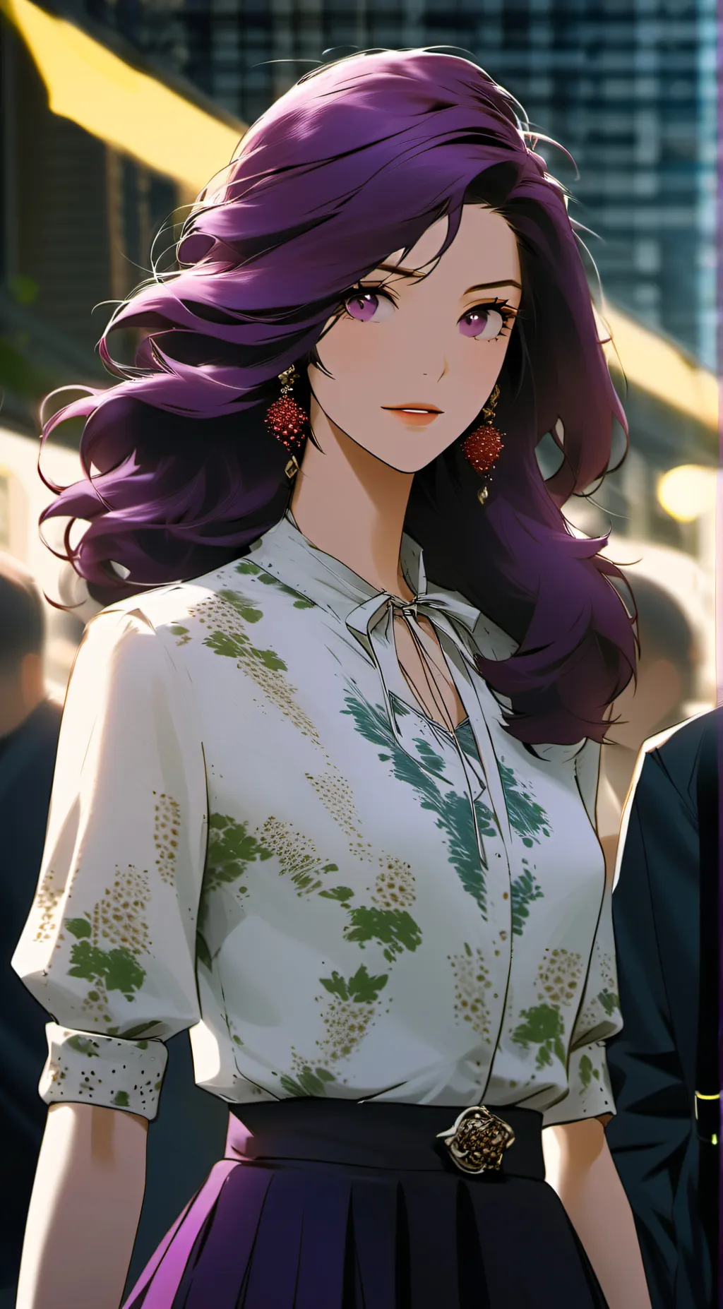 ai character: Jade background