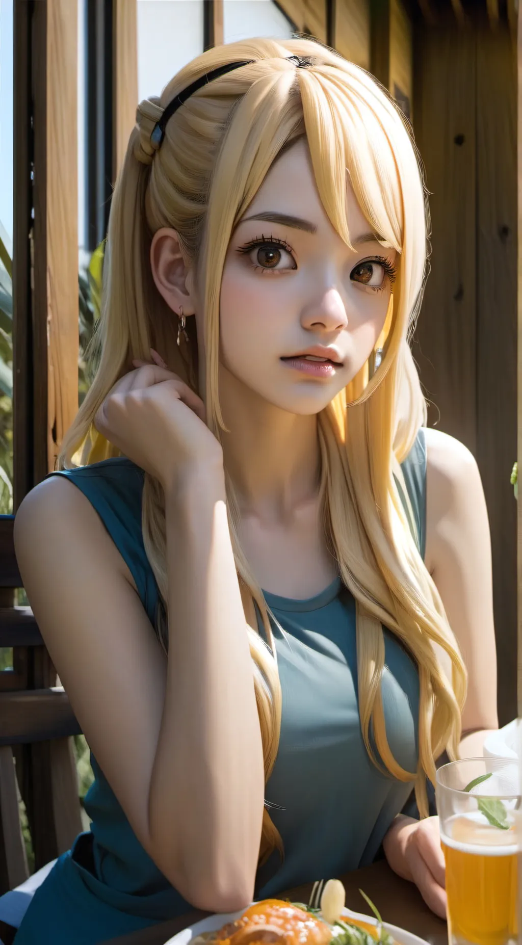 ai character: Lisa background