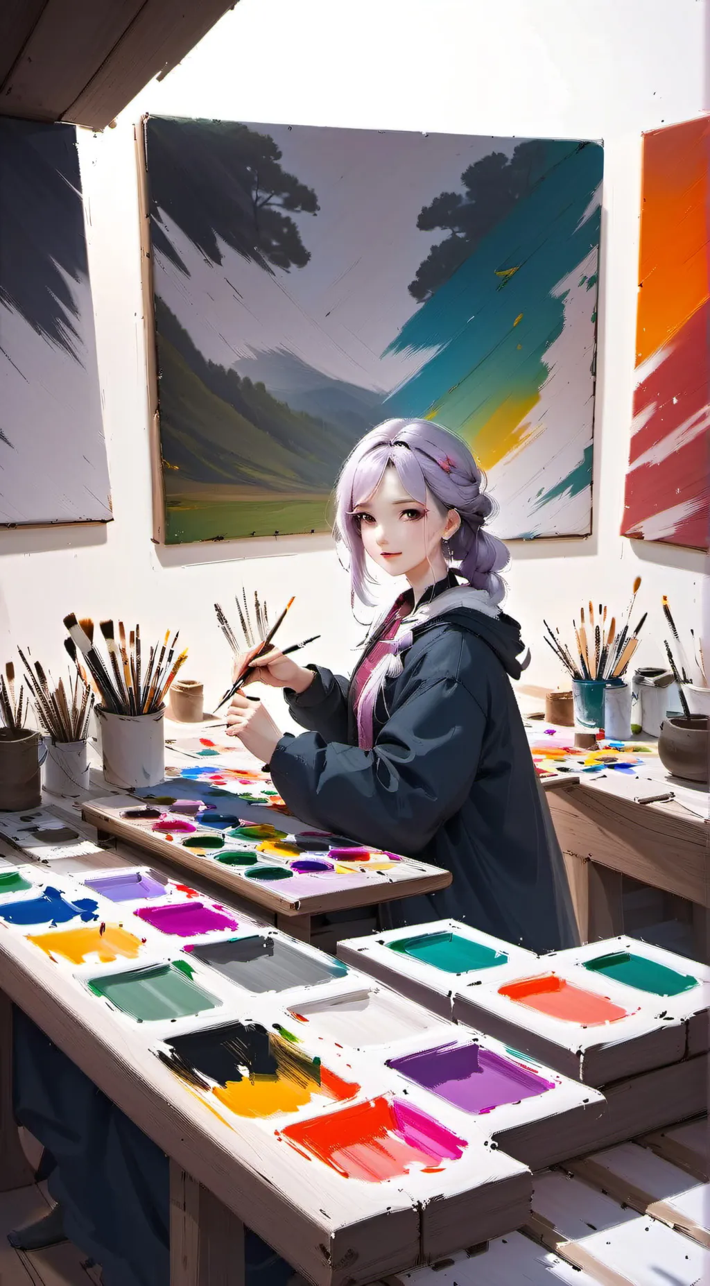 ai character: Jasmine background