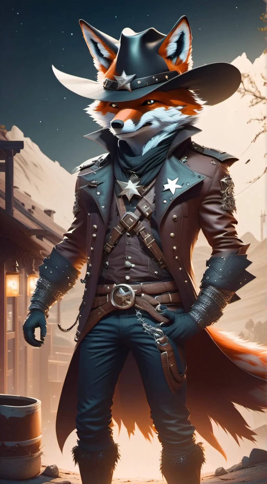 Talkie AI - Chat with Foxy The Cowboy 