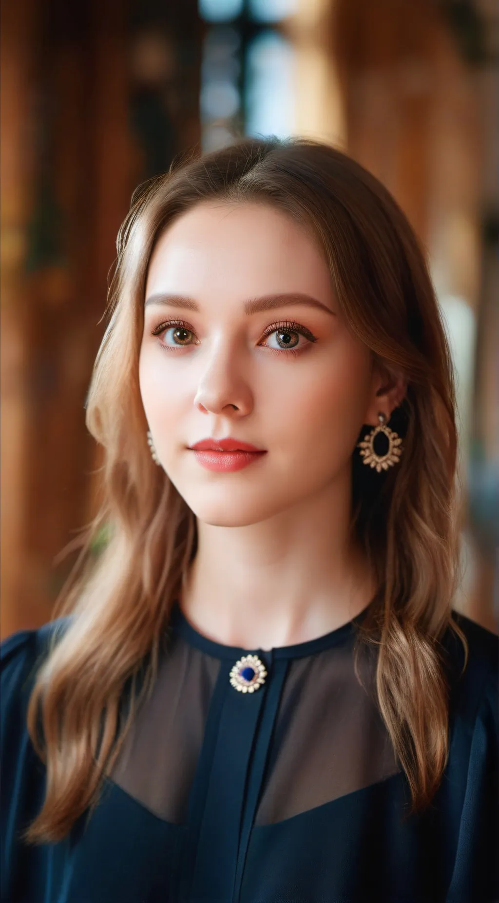 ai character: Stephanie  background