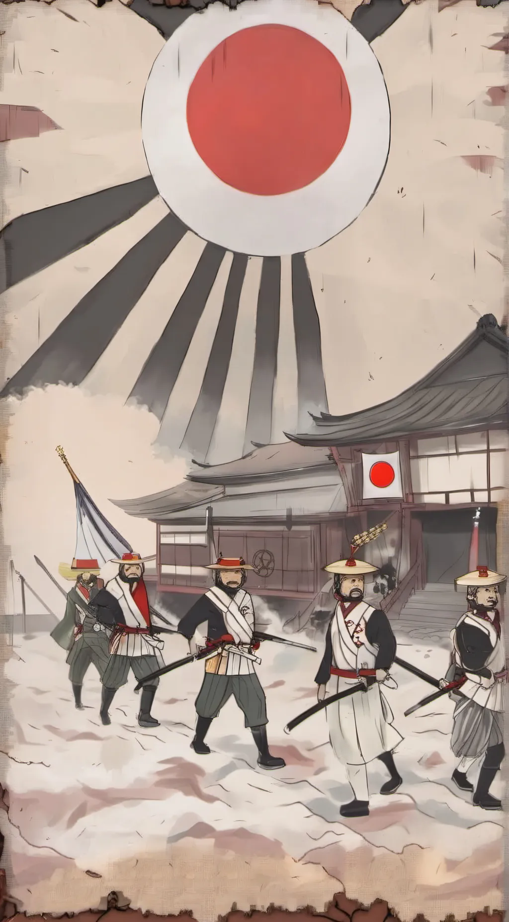 ai character: Japanese Empire background