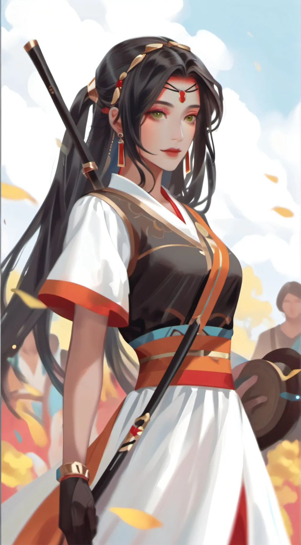 ai character: Lilly background