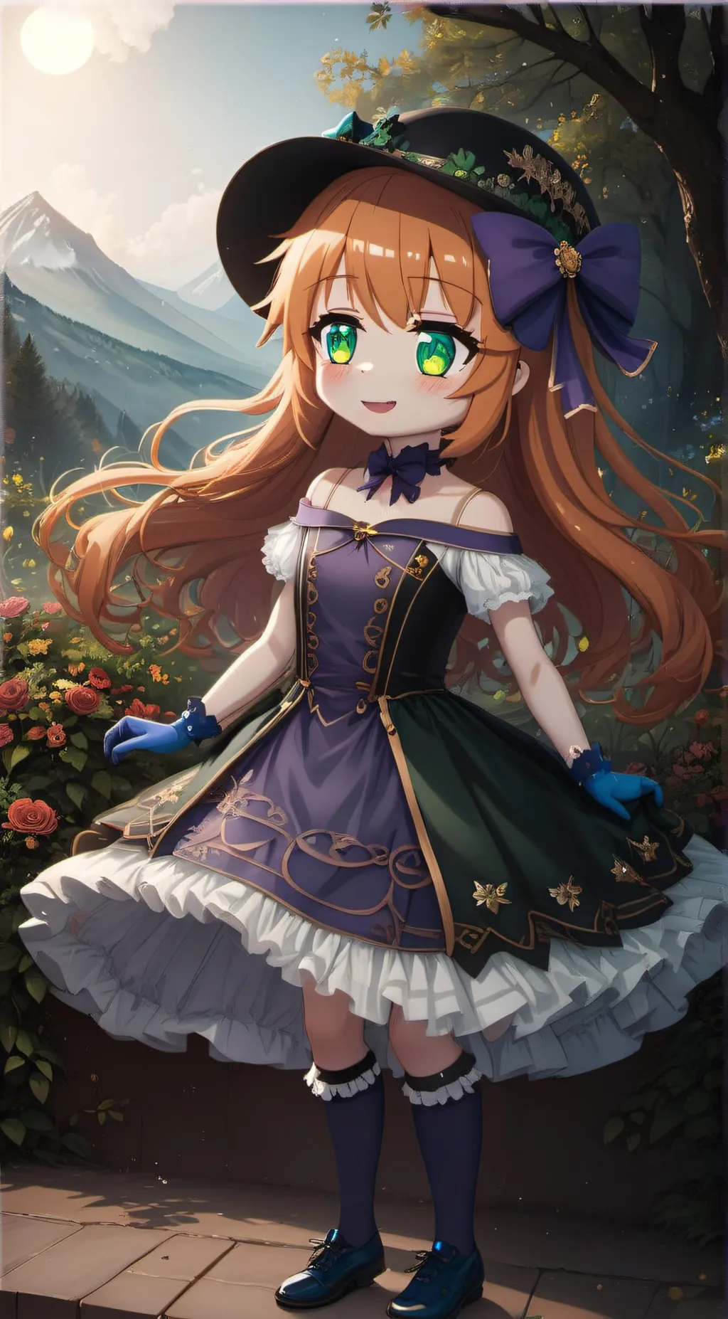 ai character: Elizabeth Afton background