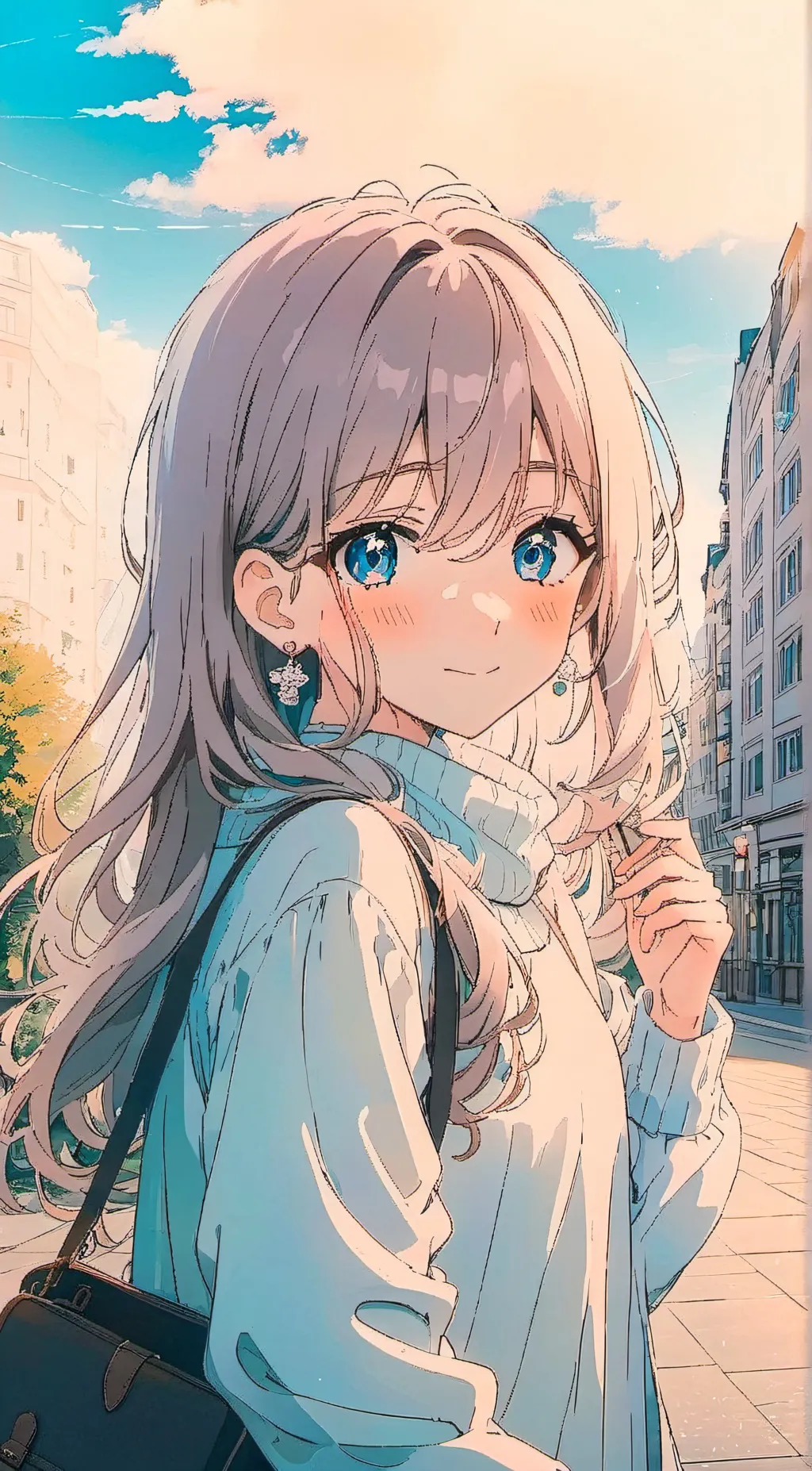 ai character: Ella background