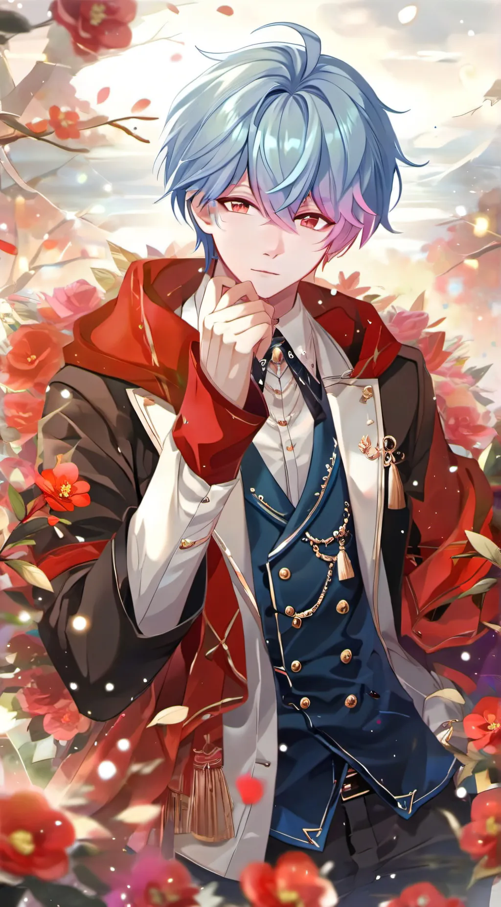 ai character: Even background