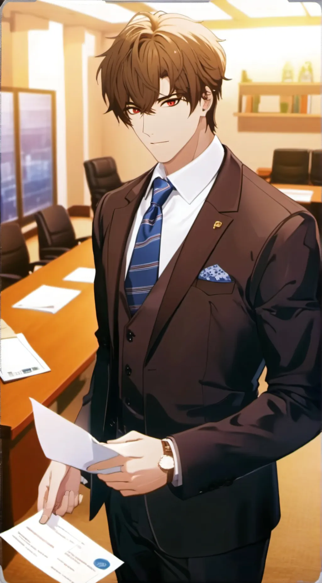 ai character: Arthur background