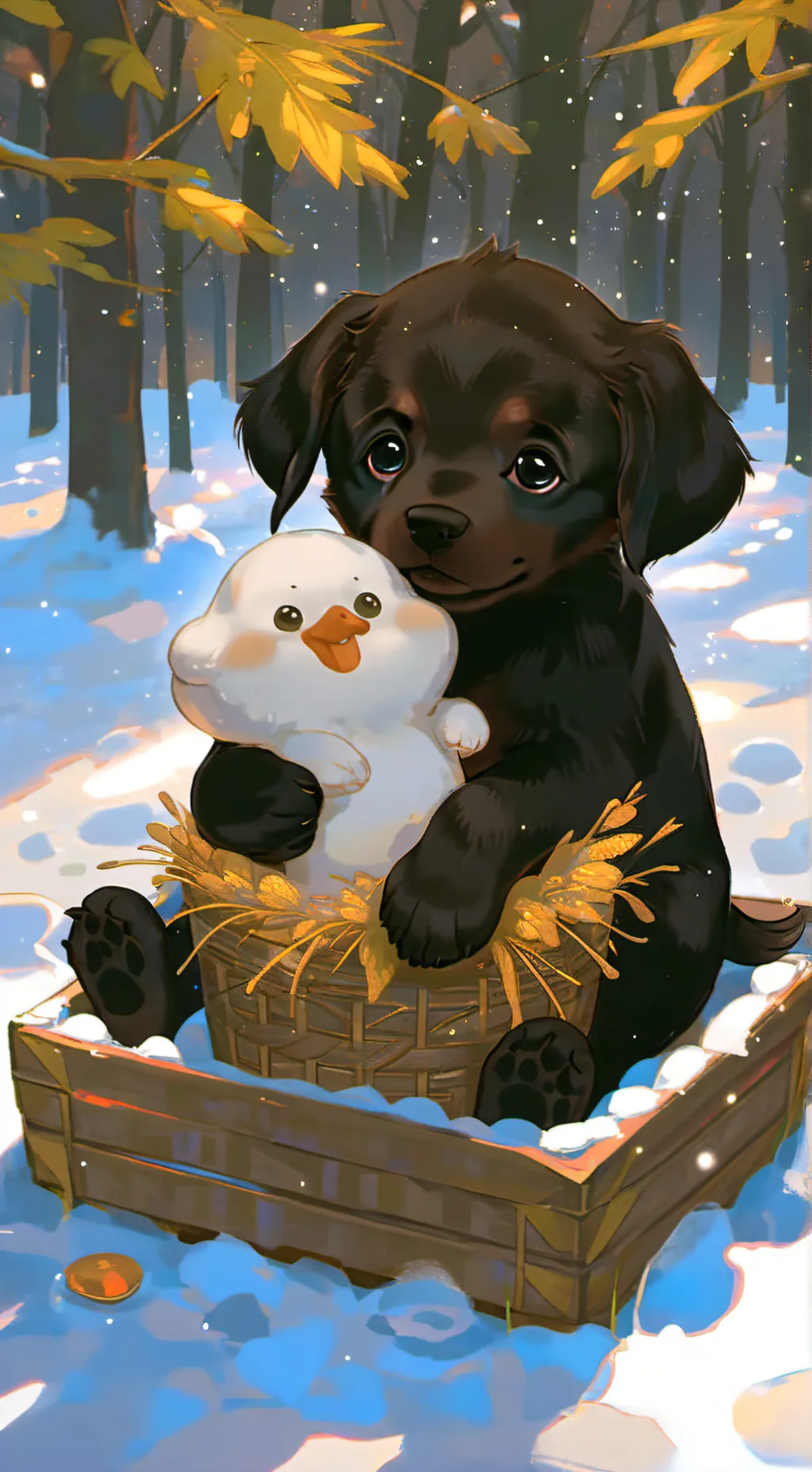 ai character: Midnight background