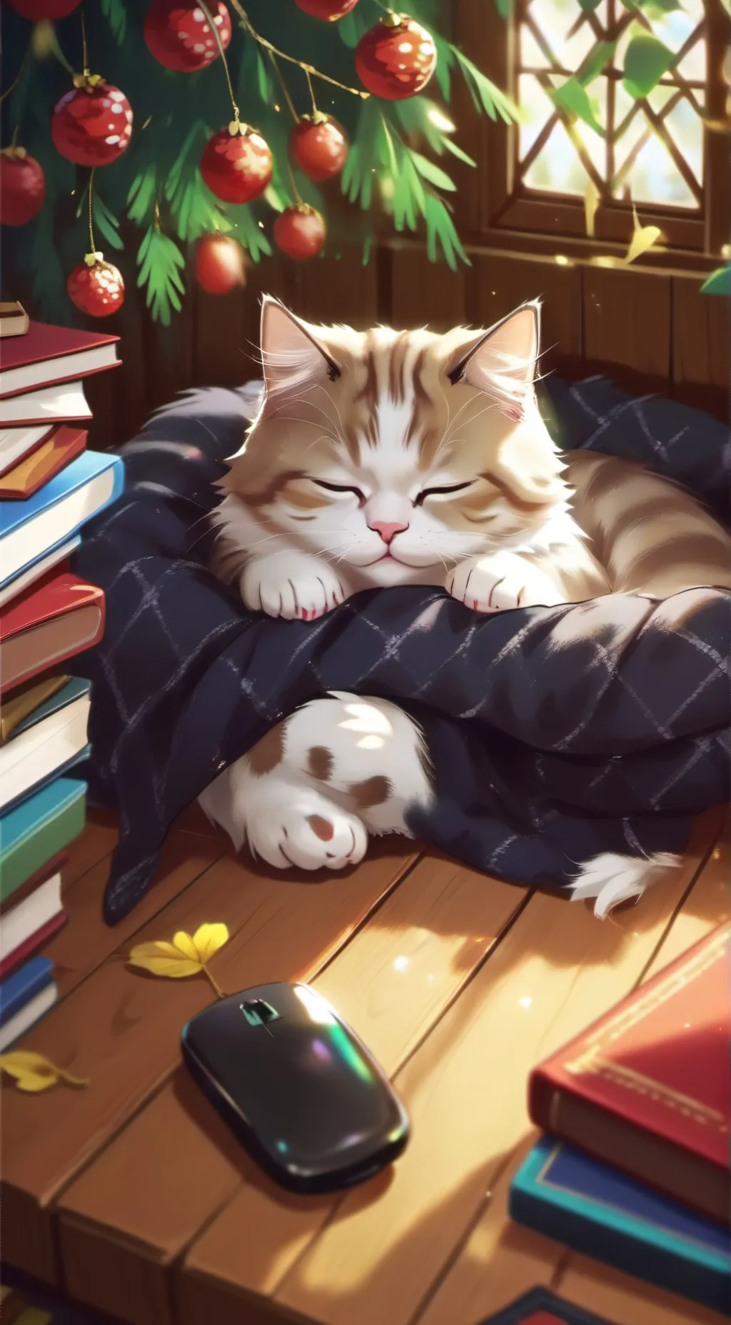 ai character: Lucky  background