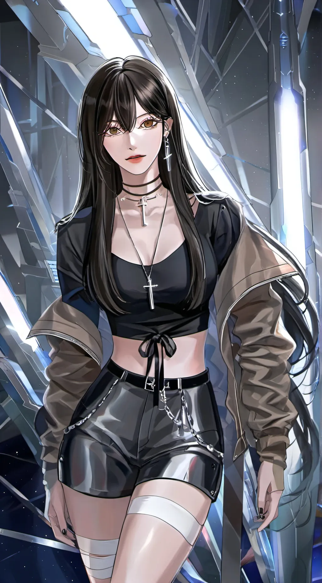 ai character: Lorraine  background