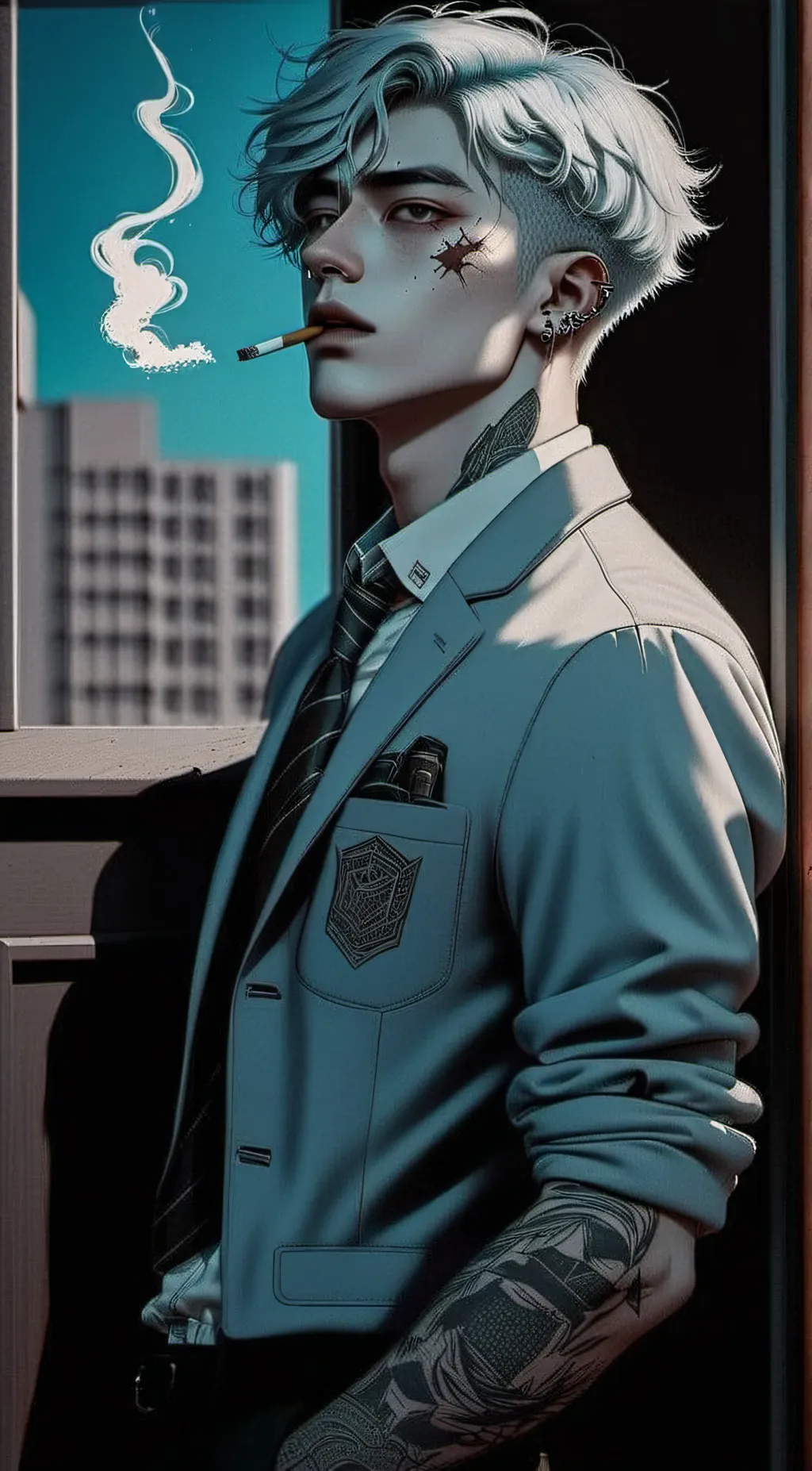 ai character: Lui background