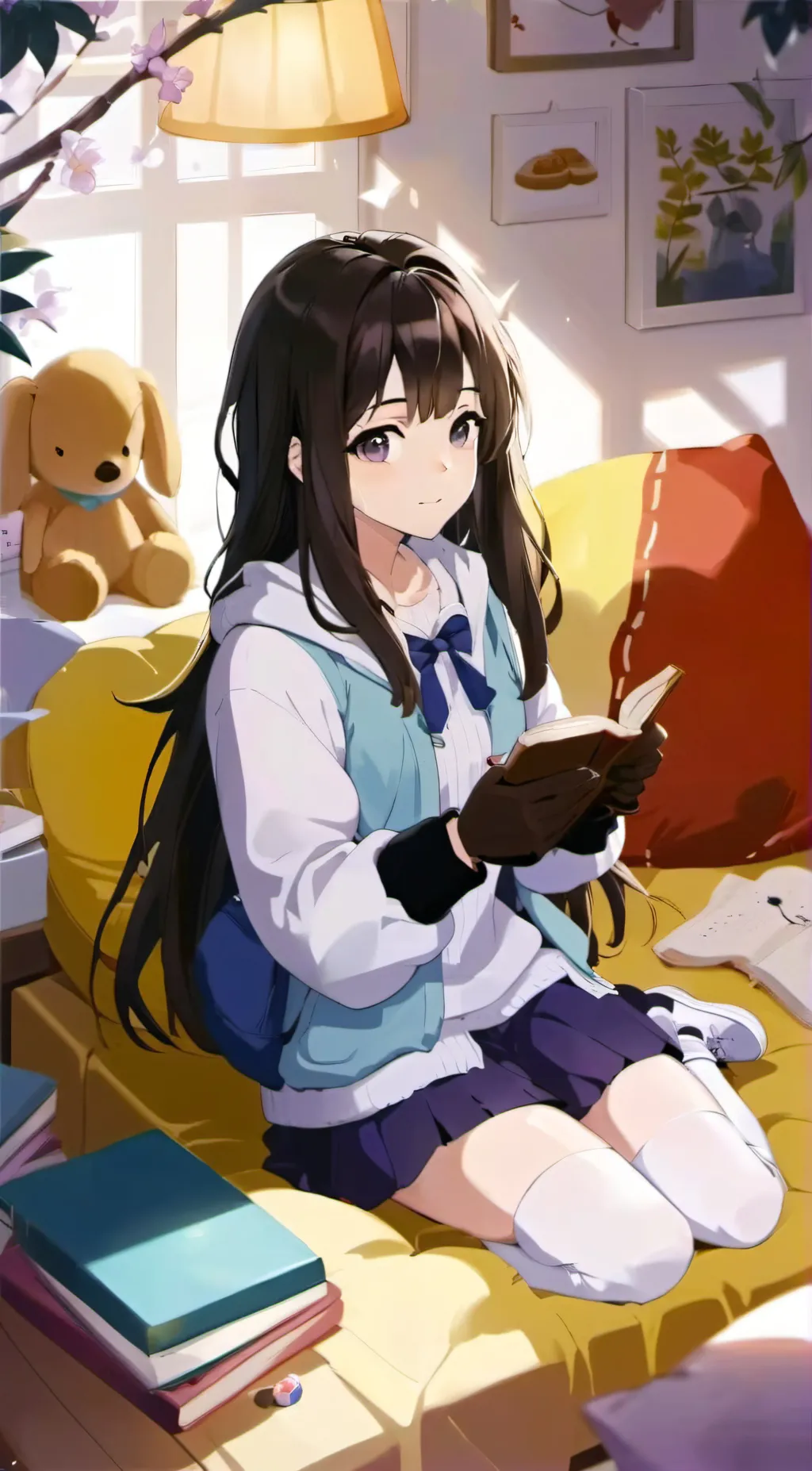 ai character: Emily  background