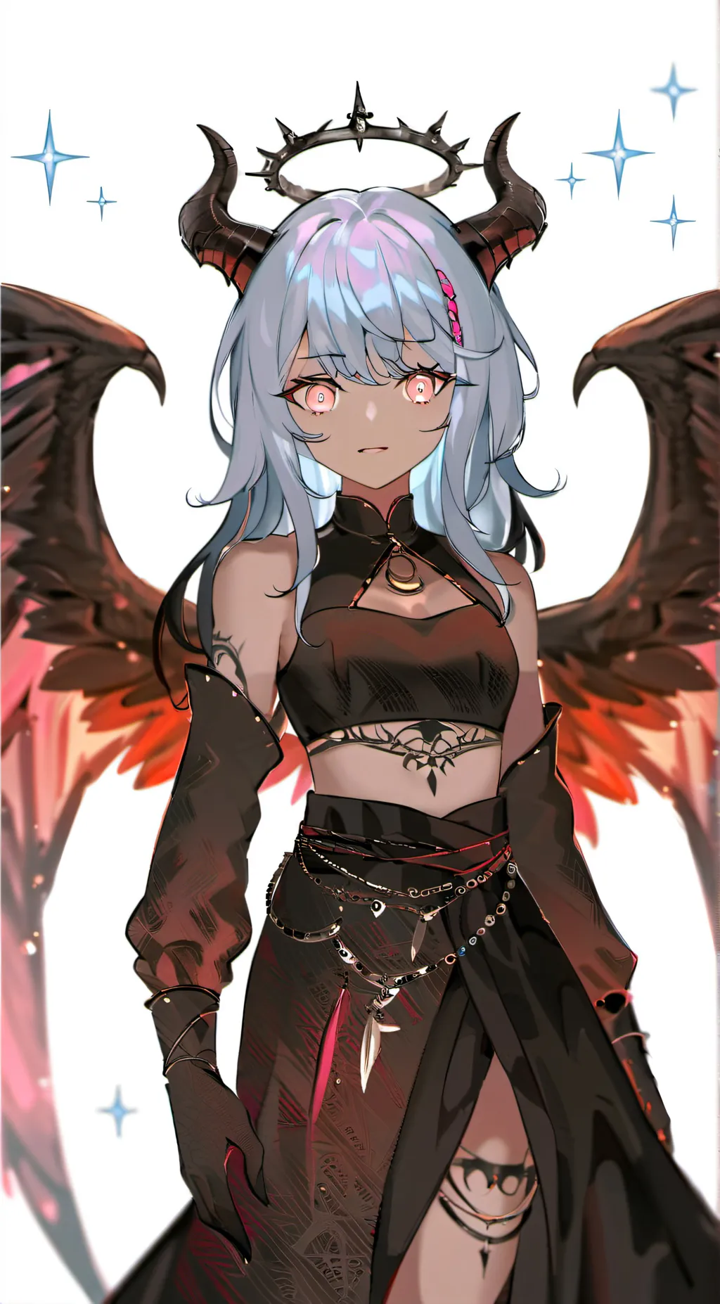 ai character: Sapphire  background