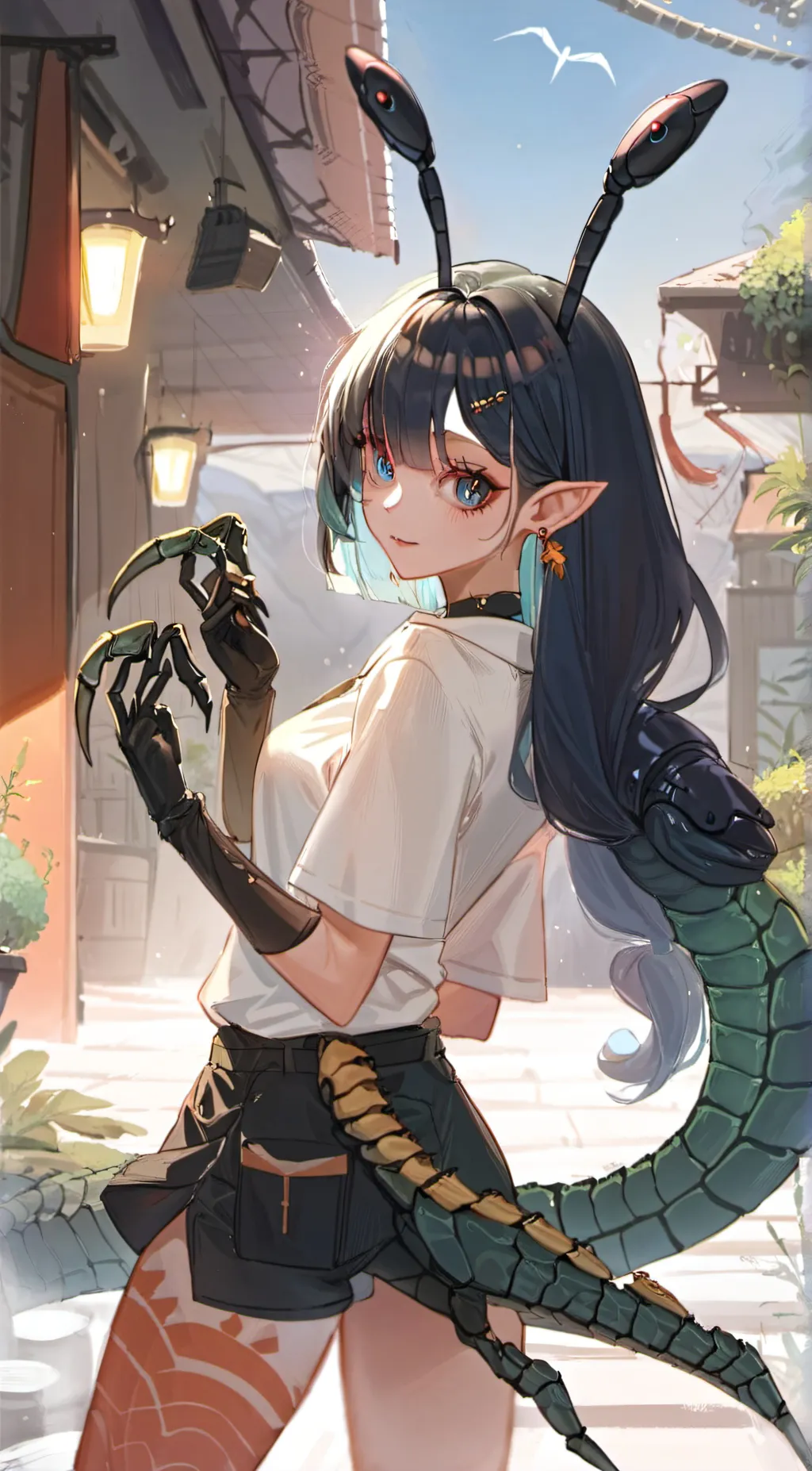 ai character: Jade (my OC) background