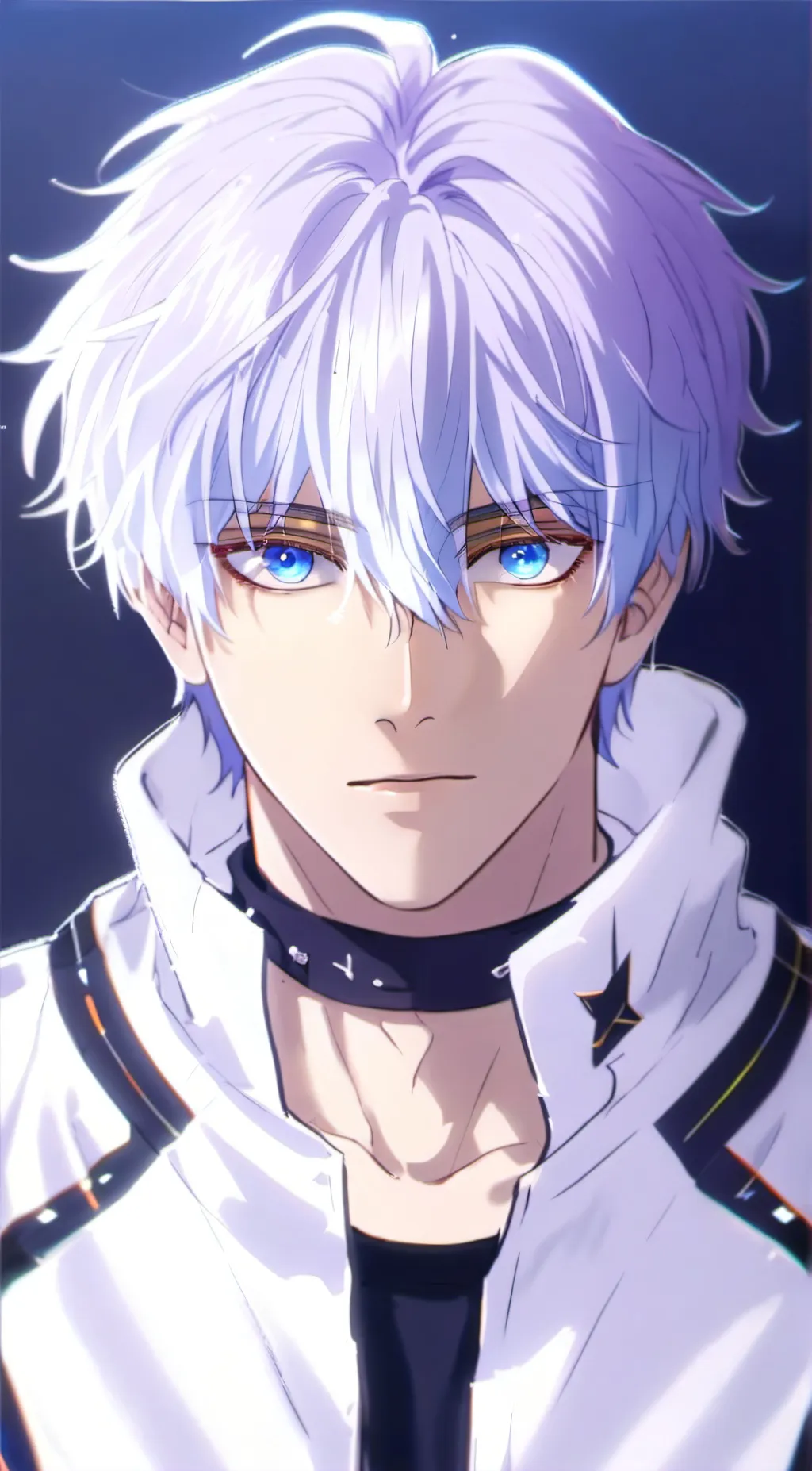 ai character: gojo saturo background