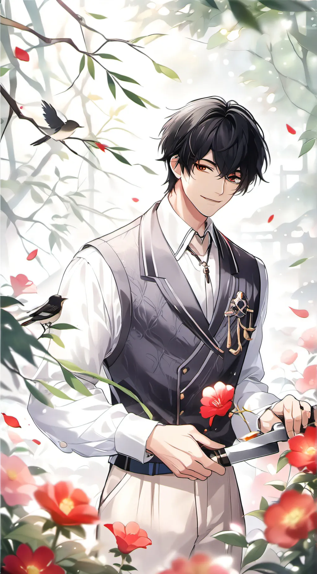 ai character: steven background