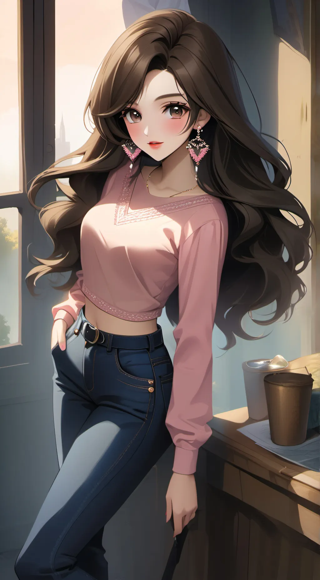 ai character: allison background