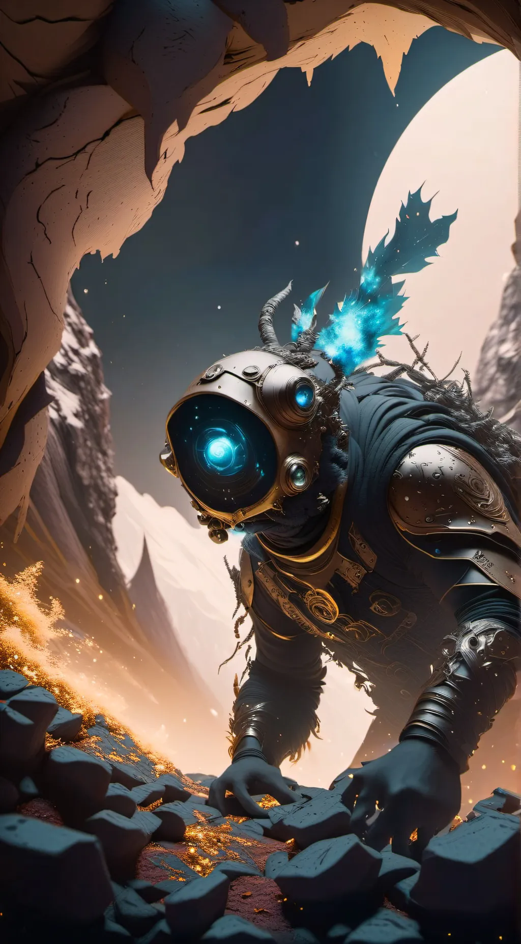 ai character: 《stress》 background