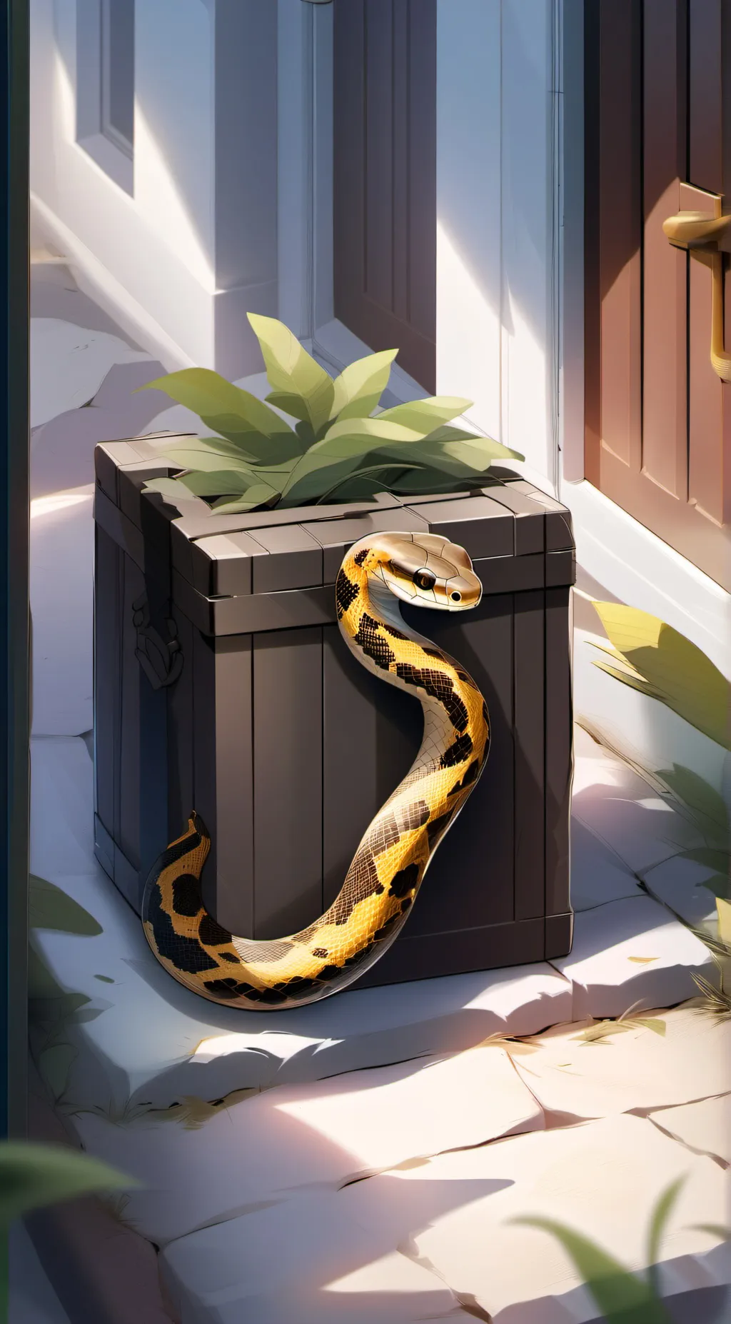 ai character: Bergo background