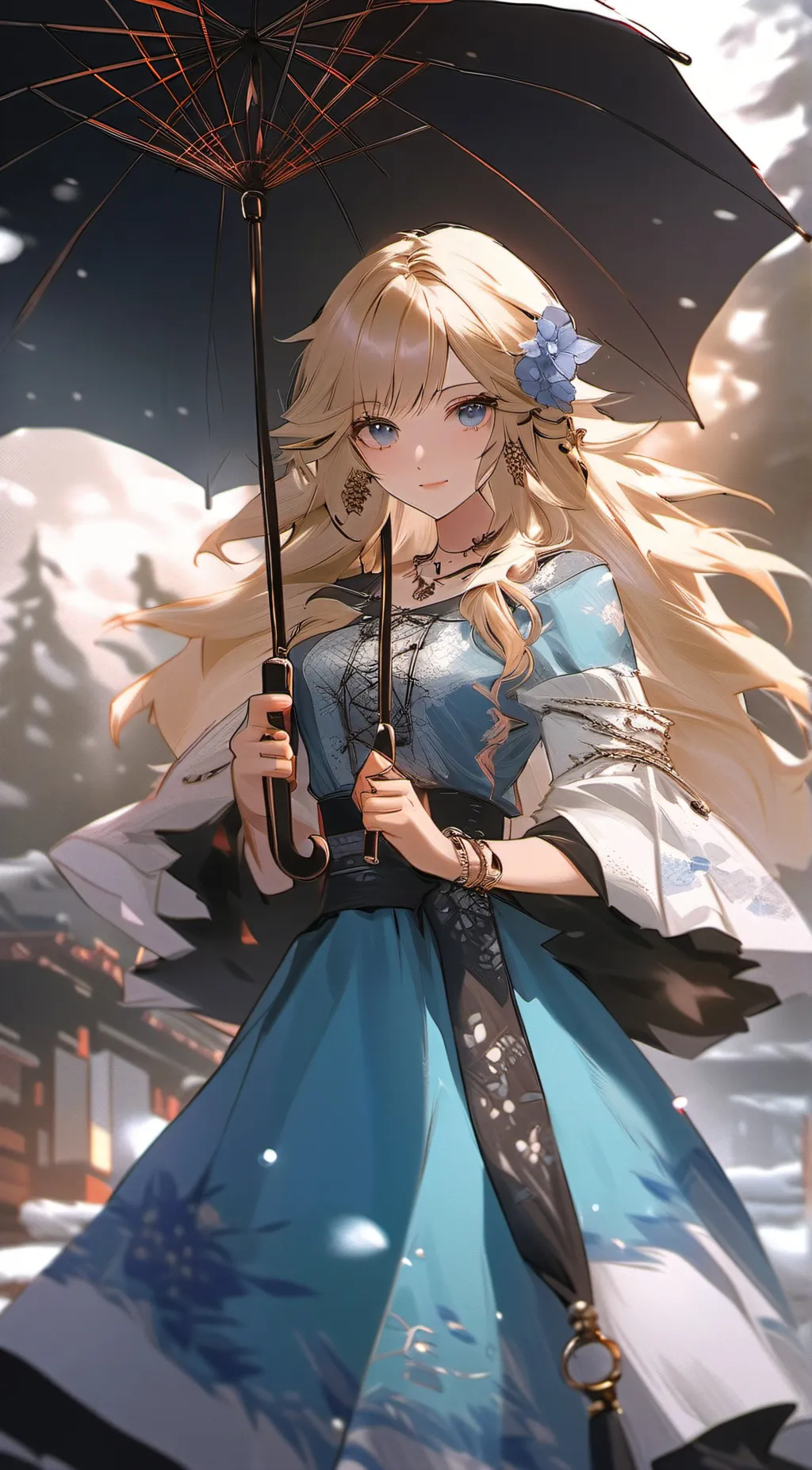 ai character: Storm background