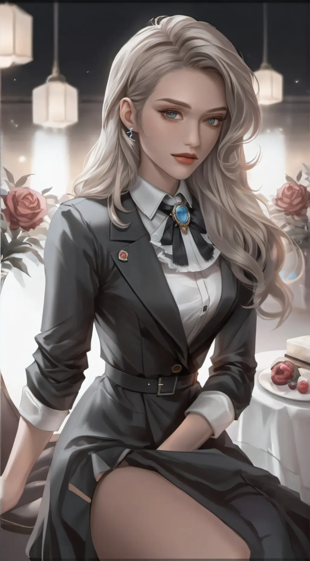 ai character: jennie kim background