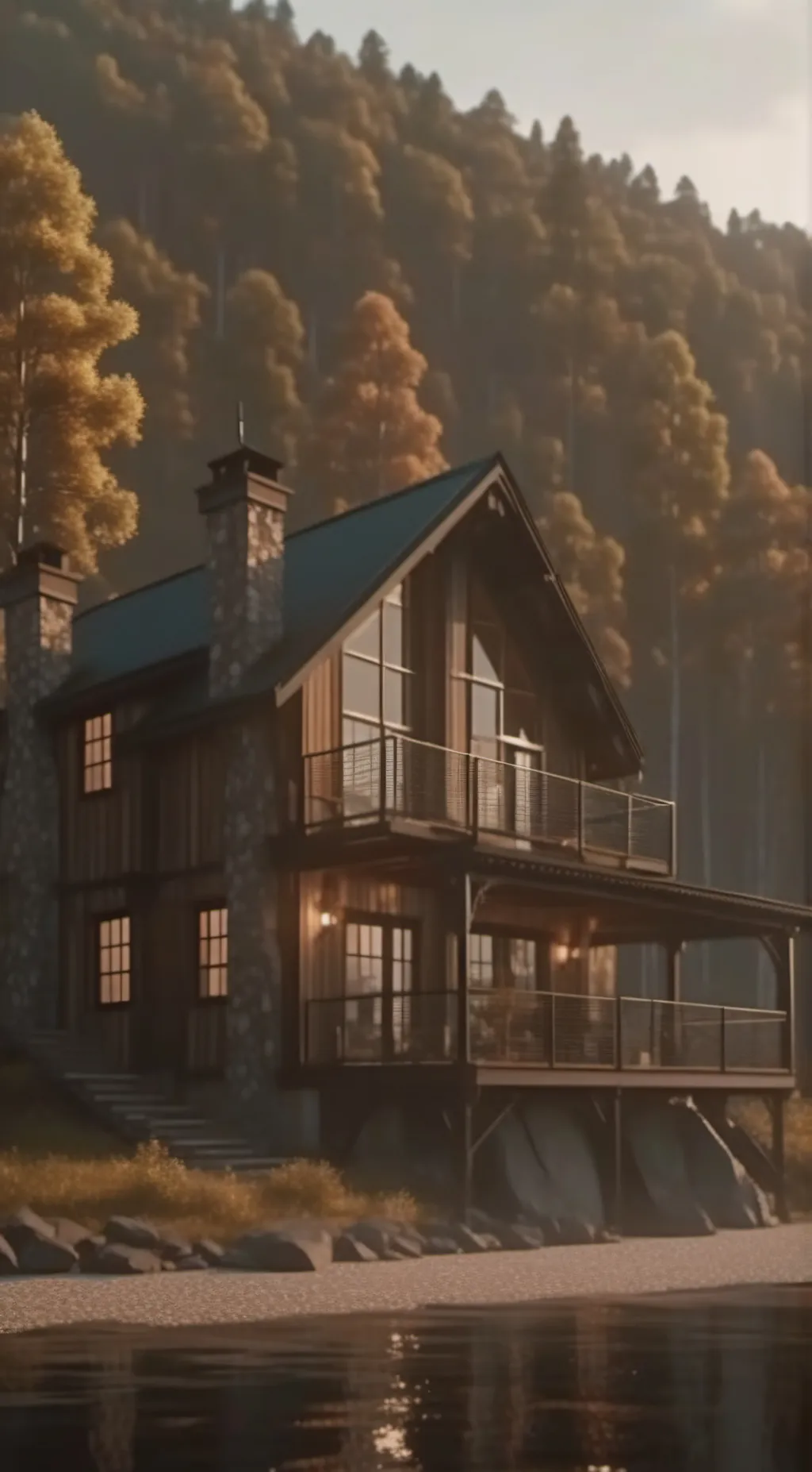 ai character: Da quarry background