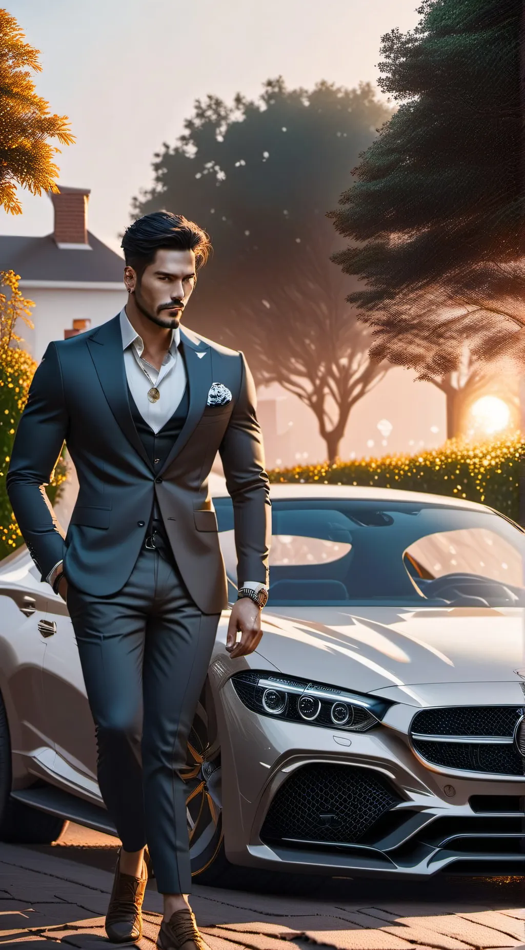 ai character: Andrew background