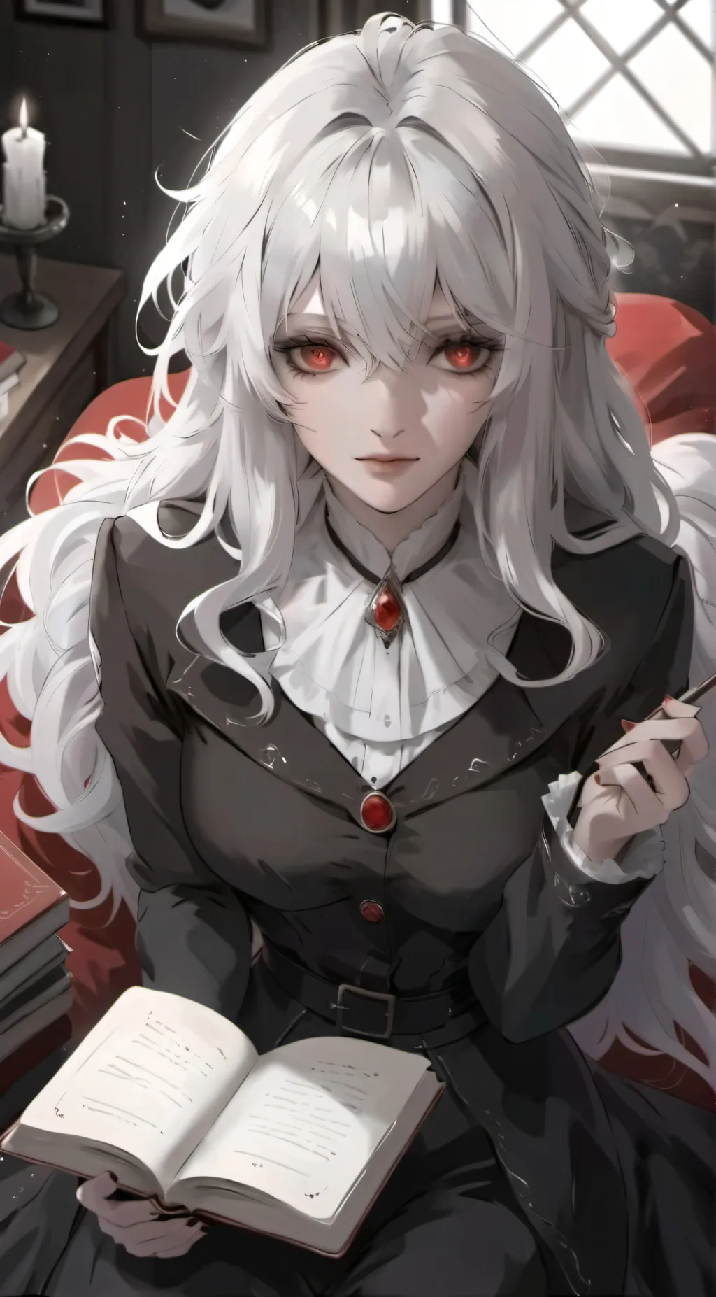 ai character: Star background